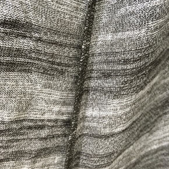 NWT LuLaRoe Sarah Striped Gray Long Open Cardigan Sweater Duster Oversize Medium - Picture 11 of 15